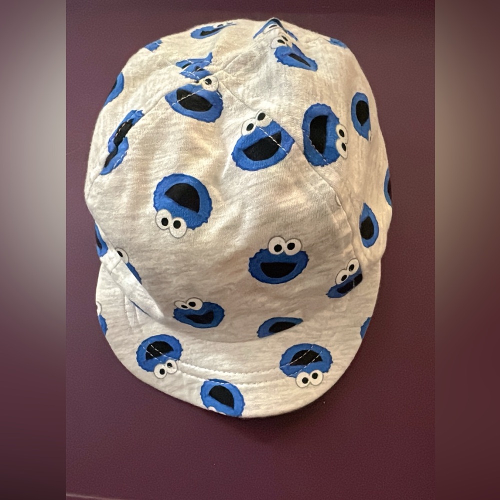H&M Kids Gray and Blue Character Hat